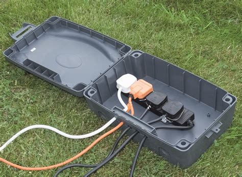 big electrical box in yard|outdoor in ground outlet box.